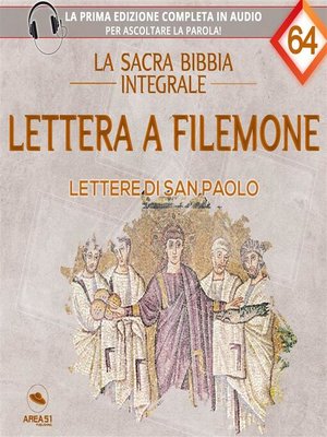 cover image of Lettera a Filemone